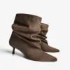 Slouchy Kitten-Heel Ankle Boot – Boots and Ankle Boots Slouchy Kitten-Heel Ankle Boot – Boots and Ankle Boots