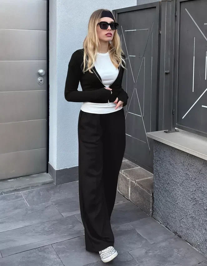 Soft Wide-Leg Pants Soft Wide-Leg Pants