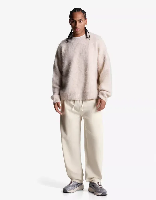 Straight Fit Tailored Sweatpants – Pants Straight Fit Tailored Sweatpants – Pants