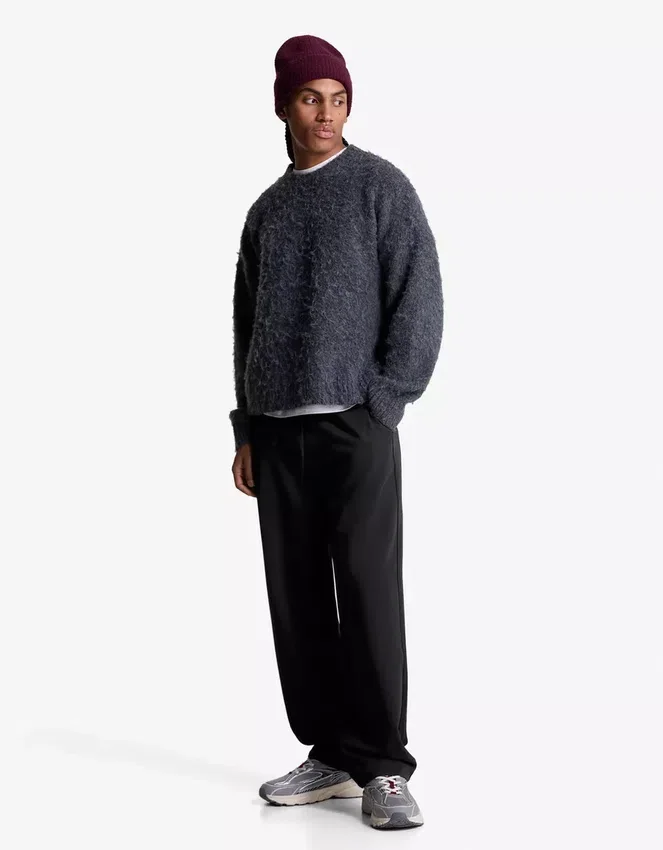 Straight Fit Tailored Sweatpants – Pants Straight Fit Tailored Sweatpants – Pants