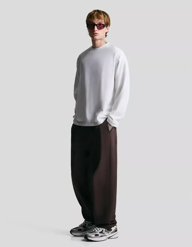 Straight Fit Tailored Sweatpants – Pants Straight Fit Tailored Sweatpants – Pants