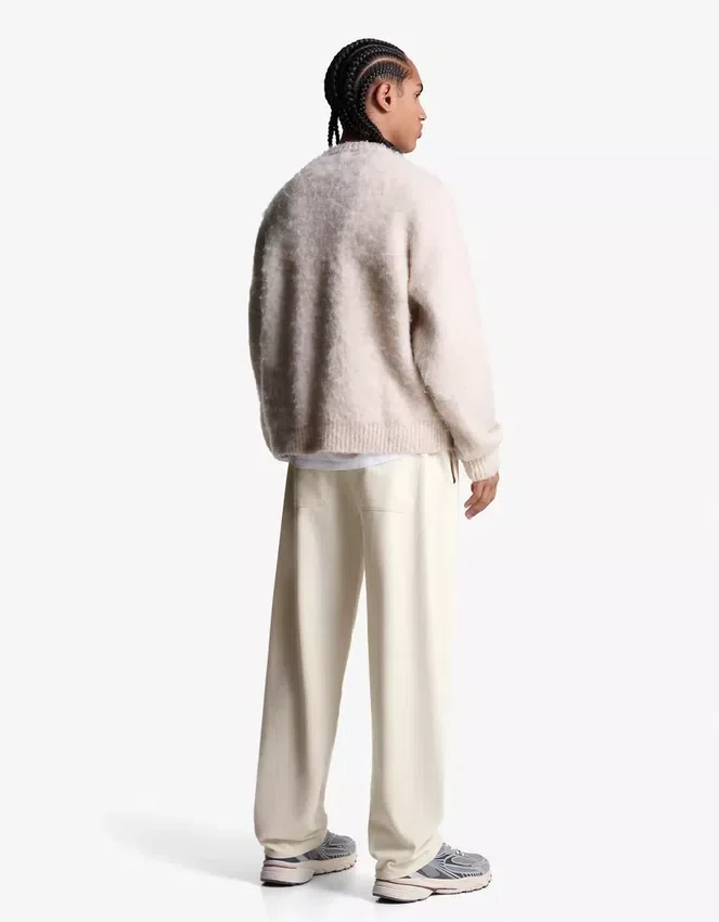 Straight Fit Tailored Sweatpants – Pants Straight Fit Tailored Sweatpants – Pants