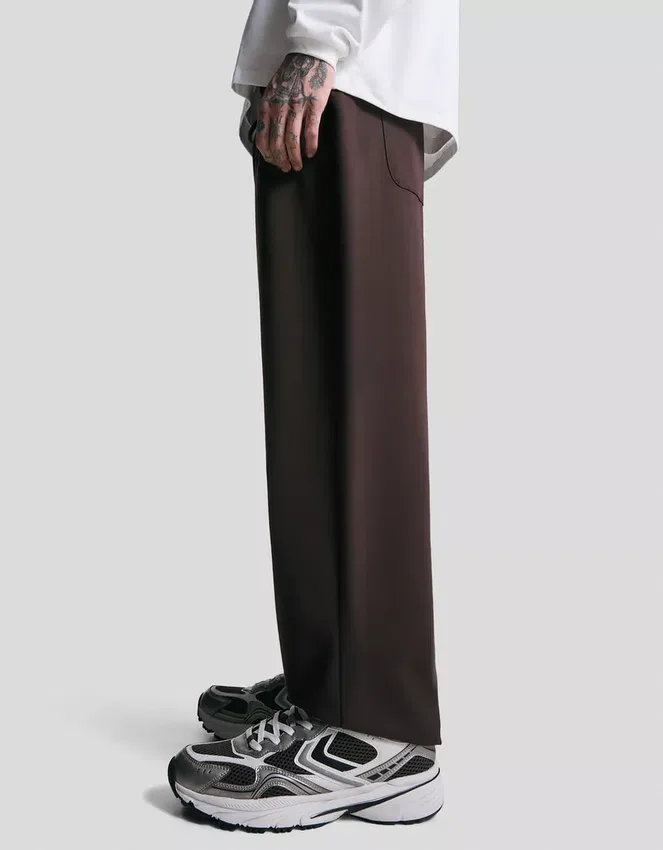 Straight Fit Tailored Sweatpants – Pants Straight Fit Tailored Sweatpants – Pants