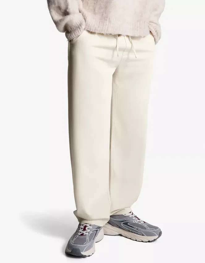 Straight Fit Tailored Sweatpants – Pants Straight Fit Tailored Sweatpants – Pants