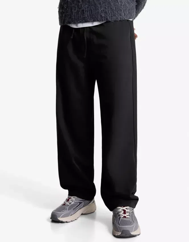 Straight Fit Tailored Sweatpants – Pants Straight Fit Tailored Sweatpants – Pants