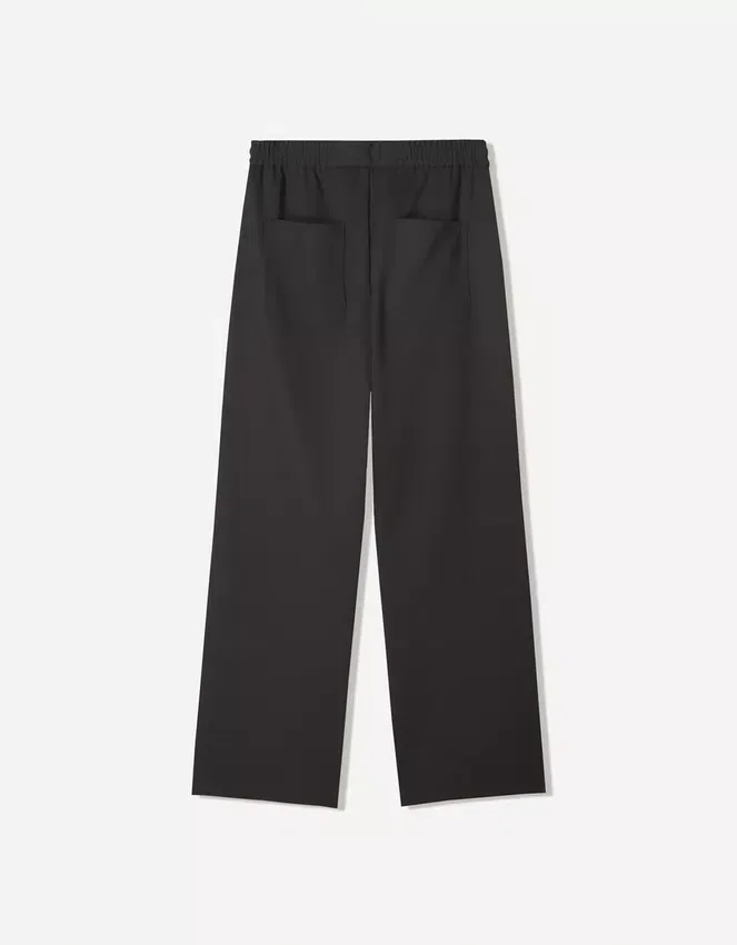 Straight Fit Tailored Sweatpants – Pants Straight Fit Tailored Sweatpants – Pants