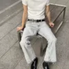Straight Flared Jeans – #Bershkastyle – Men Straight Flared Jeans – #Bershkastyle – Men
