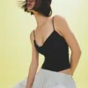 Strappy Draped Bodysuit Strappy Draped Bodysuit