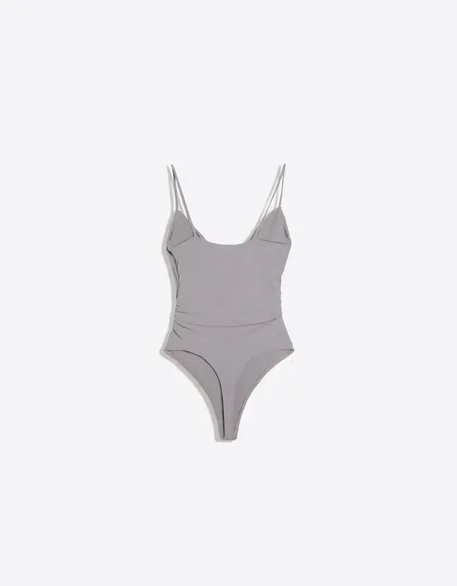 Strappy Draped Bodysuit Strappy Draped Bodysuit