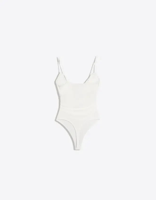Strappy Draped Bodysuit Strappy Draped Bodysuit