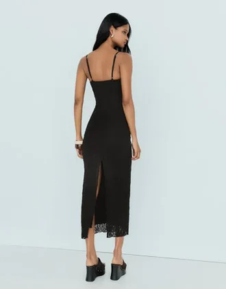 Strappy Lace Midi Dress – Dresses and Jumpsuits