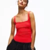 Strappy Square-Neck Bodysuit Strappy Square-Neck Bodysuit