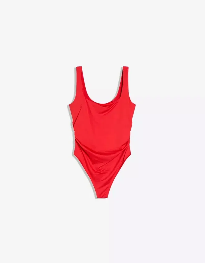 Strappy Square-Neck Bodysuit Strappy Square-Neck Bodysuit