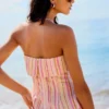Striped Bandeau Top Striped Bandeau Top