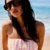Striped Bandeau Top Striped Bandeau Top