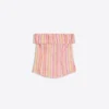 Striped Bandeau Top Striped Bandeau Top