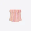 Striped Bandeau Top Striped Bandeau Top