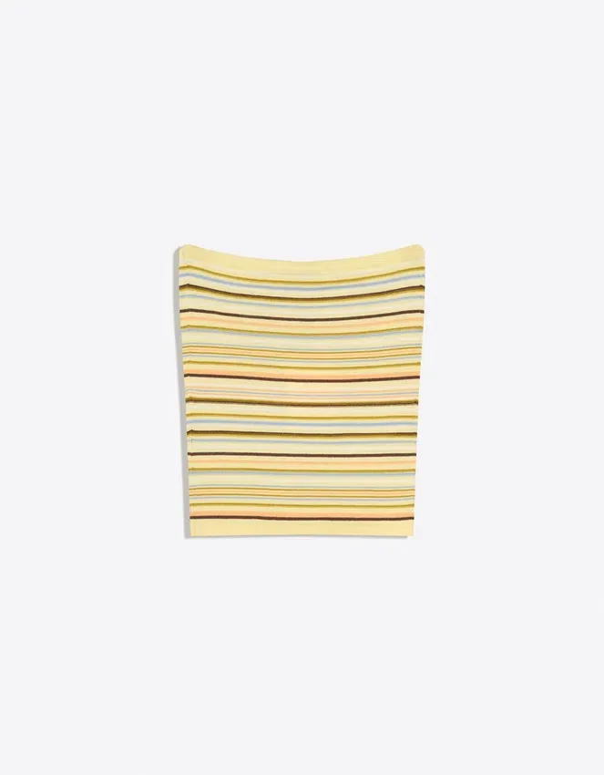 Striped Bandeau Top – #Bershkastyle – Women Striped Bandeau Top – #Bershkastyle – Women