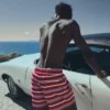 Striped Boxy Fit Swimming Trunks – Bershka Lovers Striped Boxy Fit Swimming Trunks – Bershka Lovers