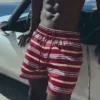 Striped Boxy Fit Swimming Trunks – Bershka Lovers Striped Boxy Fit Swimming Trunks – Bershka Lovers