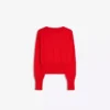 Striped Crew Neck Button-Up Jacket – Sweaters and Cardigans Striped Crew Neck Button-Up Jacket – Sweaters and Cardigans