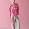 Striped Crew Neck Sweater – Sweaters and Cardigans – Men