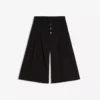 Striped Culottes Bermuda Shorts Striped Culottes Bermuda Shorts