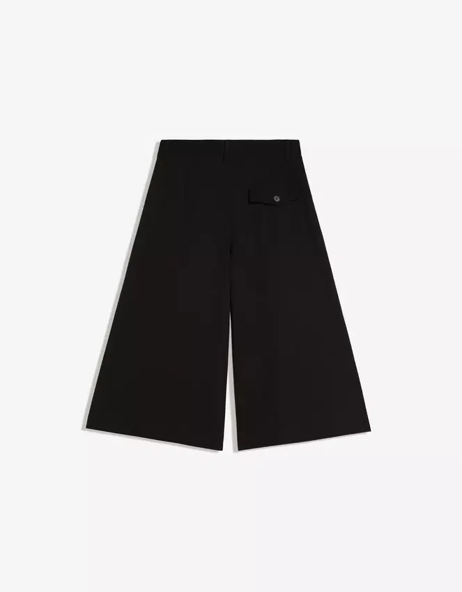 Striped Culottes Bermuda Shorts Striped Culottes Bermuda Shorts