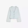 Striped Peplum Denim Jacket – Jackets and Trench Striped Peplum Denim Jacket – Jackets and Trench