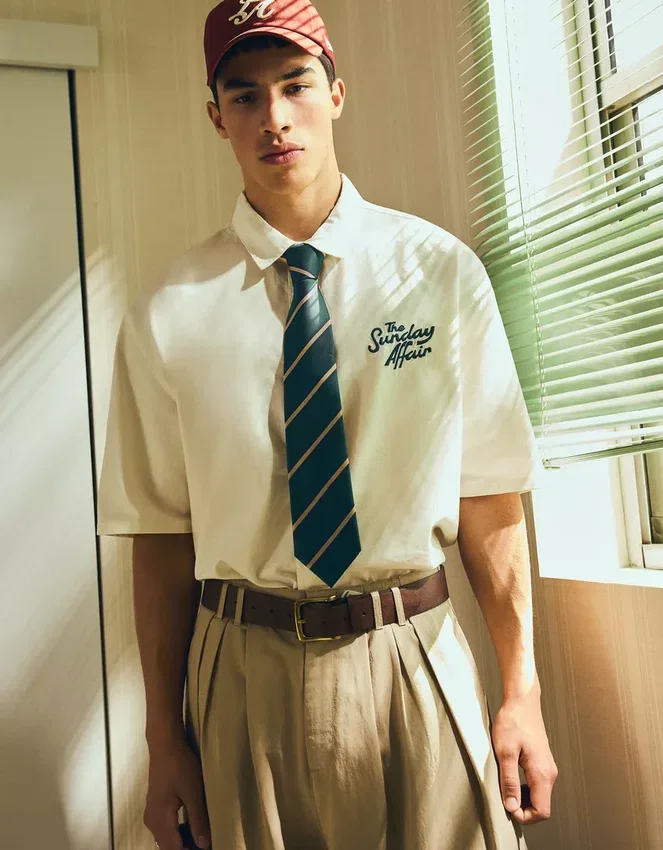 Striped Tie – Accessories – Men Striped Tie – Accessories – Men