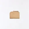 Studded Faux Suede Coin Purse