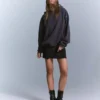 Studded Hoodie – Tops and Bodysuits Studded Hoodie – Tops and Bodysuits