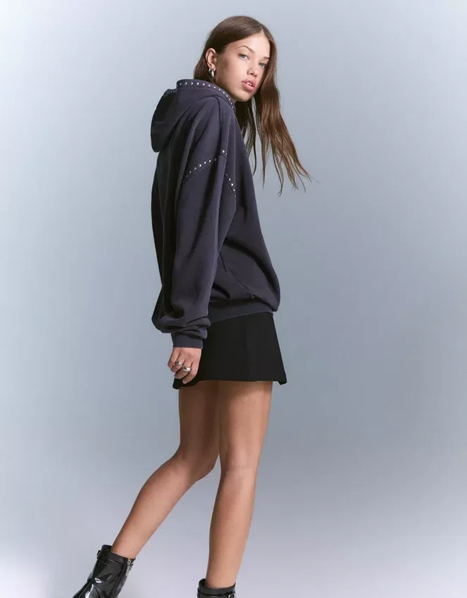 Studded Hoodie – Tops and Bodysuits Studded Hoodie – Tops and Bodysuits