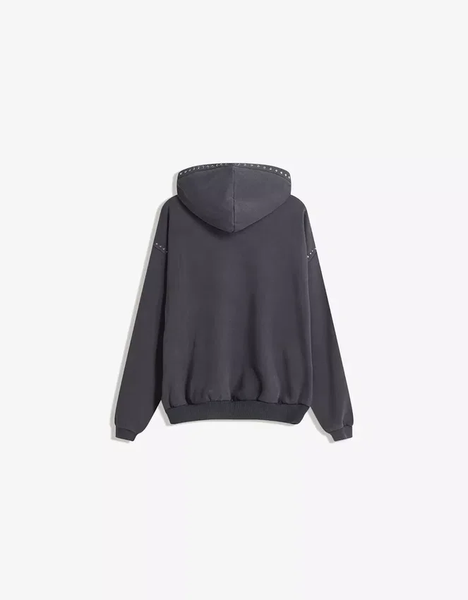 Studded Hoodie – Tops and Bodysuits Studded Hoodie – Tops and Bodysuits
