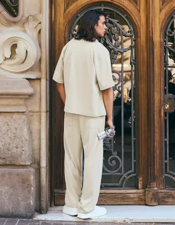 Super Baggy Flowing Trousers with Darts – Pants – Men Super Baggy Flowing Trousers with Darts – Pants – Men