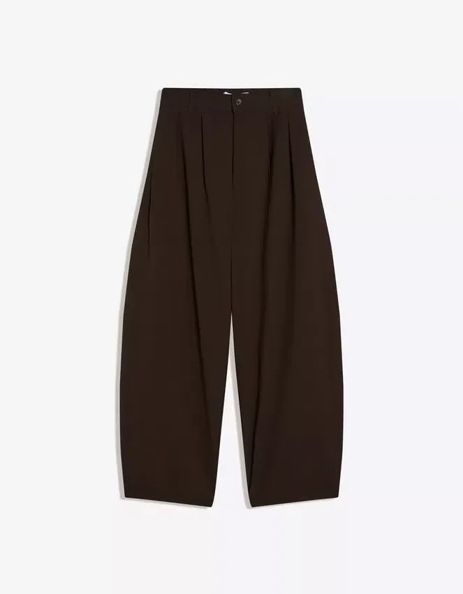 Super Baggy Pleated Semi-Jogger Trousers Super Baggy Pleated Semi-Jogger Trousers