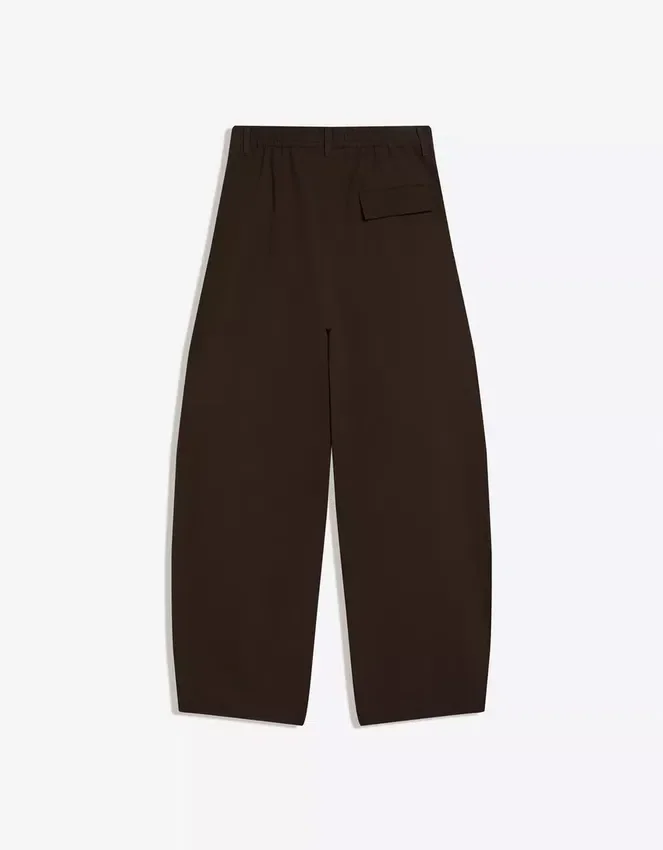 Super Baggy Pleated Semi-Jogger Trousers Super Baggy Pleated Semi-Jogger Trousers