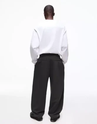 Super Baggy Tailored Fit Trousers with Darts – Pants