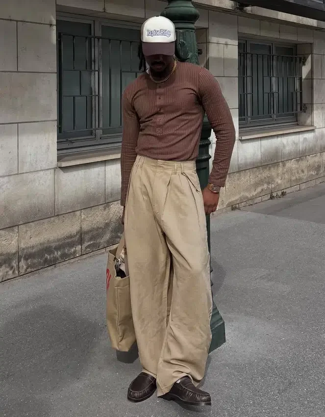 Super Baggy Trousers with Darts Super Baggy Trousers with Darts