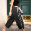 Technical Capris with Stoppers – Pants