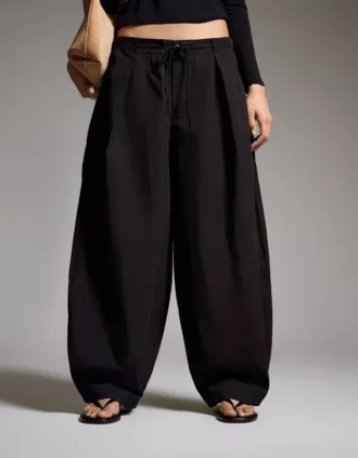 Technical Pleated Trousers – Pants