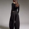 Technical Pleated Trousers – Pants Technical Pleated Trousers – Pants
