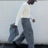 Textured Baggy Jeans Textured Baggy Jeans