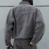 Textured Baggy Jeans Textured Baggy Jeans