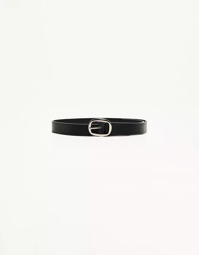 Thin Faux Leather Belt – Accessories Thin Faux Leather Belt – Accessories