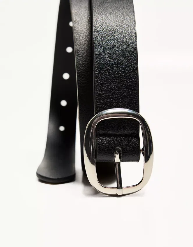 Thin Faux Leather Belt – Accessories Thin Faux Leather Belt – Accessories