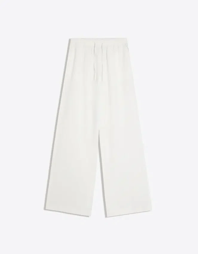 Trousers with Elastic Waistband – Pants – Women Trousers with Elastic Waistband – Pants – Women