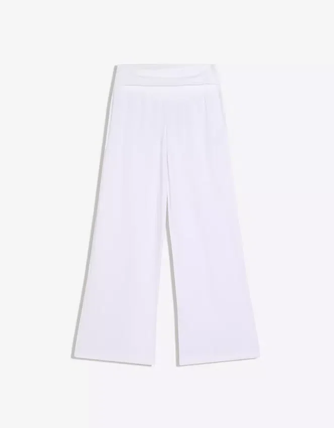 Trousers with Fold-Over Waist – Pants Trousers with Fold-Over Waist – Pants
