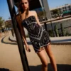 Tulle Bandeau Mini Dress Tulle Bandeau Mini Dress