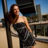 Tulle Bandeau Mini Dress Tulle Bandeau Mini Dress
